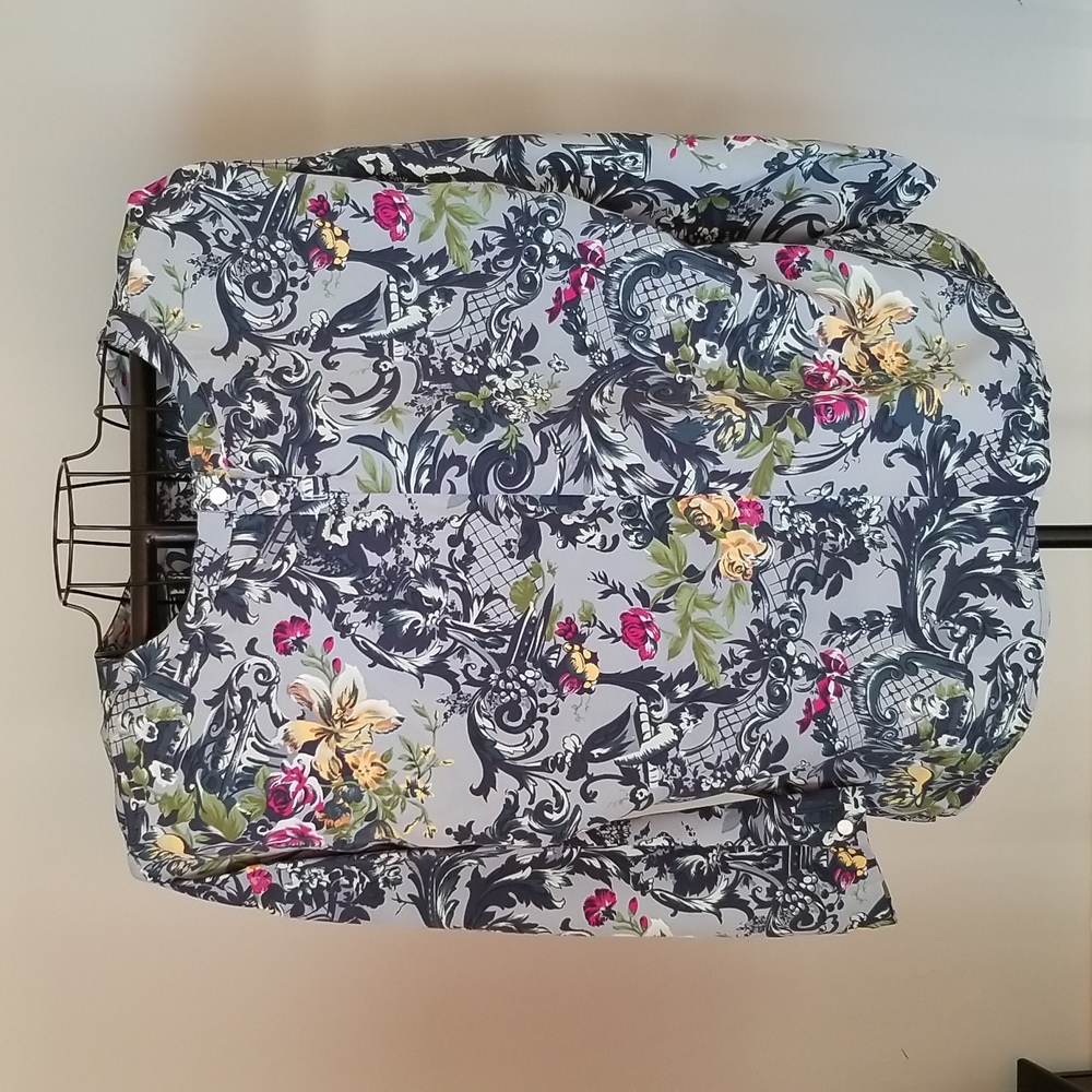 Vintage floral blouse